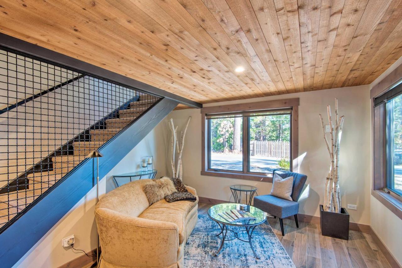 Modern Lakeside Cabin Walk To Dock And Tahoe City Exterior foto